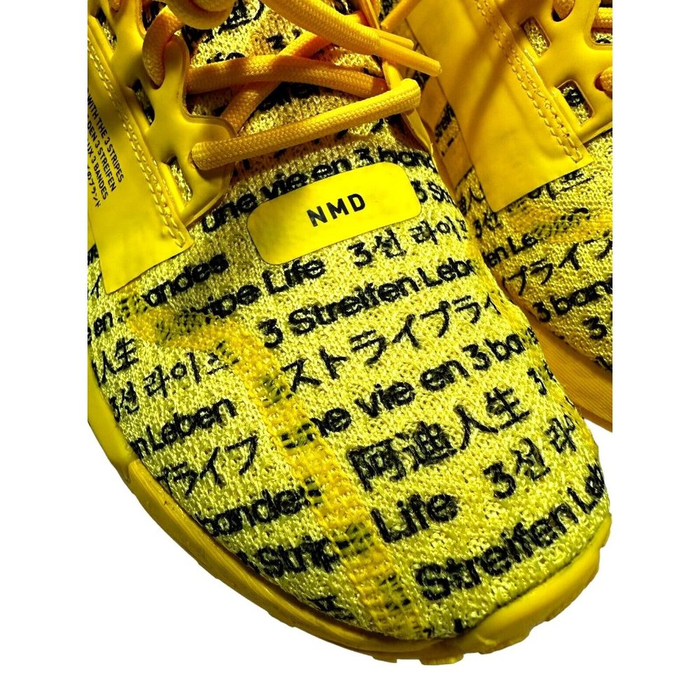 adidas Originals NMD_R1 V2 (LZI44) Shoes Kids size 5.5 Women's 7 Beam Yellow - Picture 4 of 14